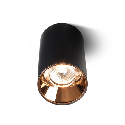 RENDL surface mounted lamp CANTO ceiling light without inner shade black  230V LED GU10 8W R13472 4