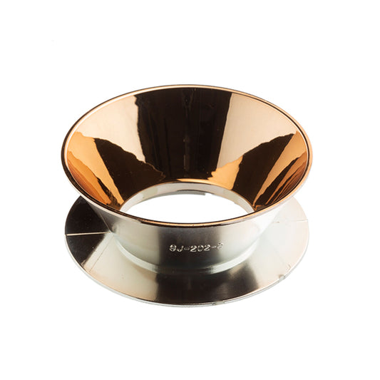 RENDL surface mounted lamp CANTO decorative inner shade copper foil   R13475 1