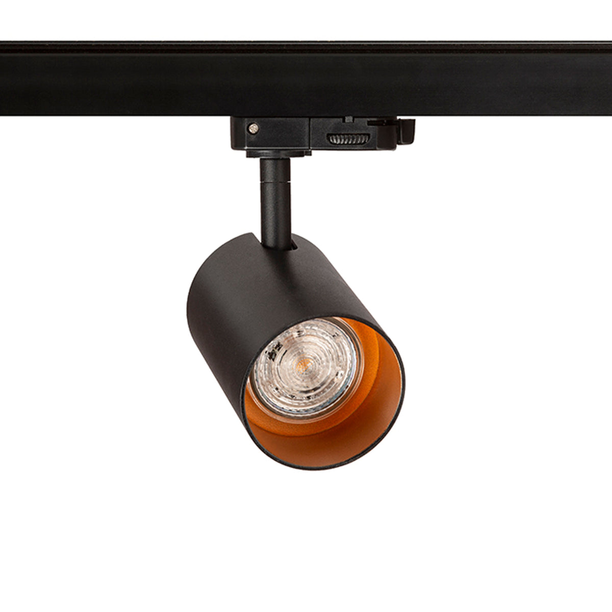 RENDL 3-circuit track system CONNOR for 3-circuit tracks black/gold 230V LED GU10 10W R13500 5