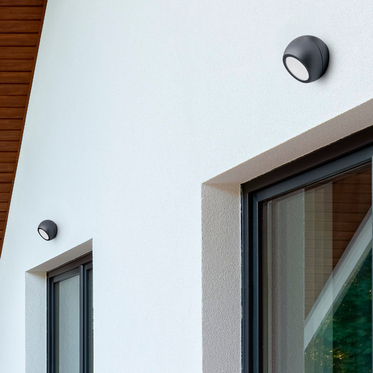RENDL outdoor lamp SIV surface mounted anthracite grey  230V LED 6W 120° IP54  3000K R13502 6