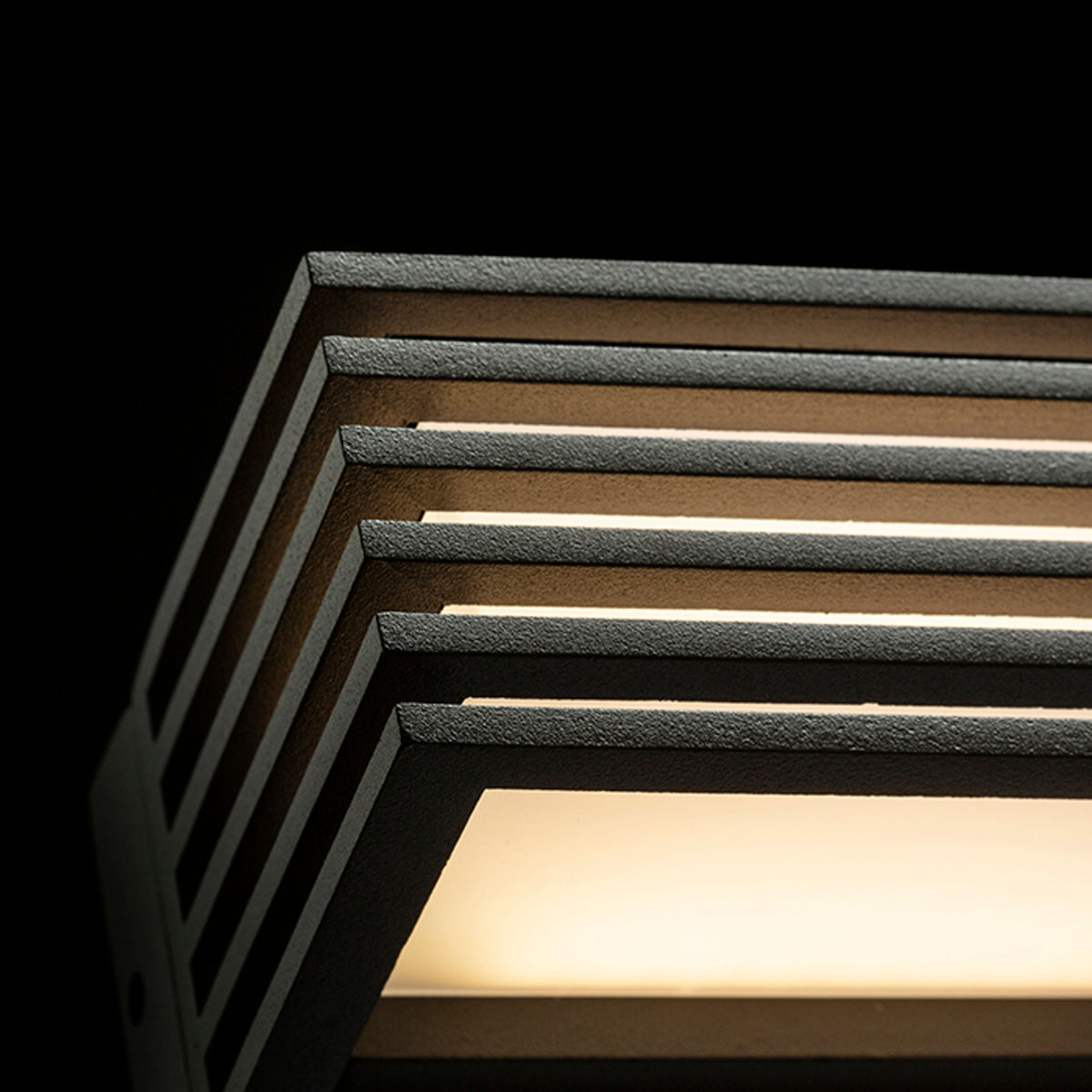 RENDL outdoor lamp CLAIRE 14 wall anthracite grey frosted acrylic 230V LED 6W IP54  3000K R13564 6