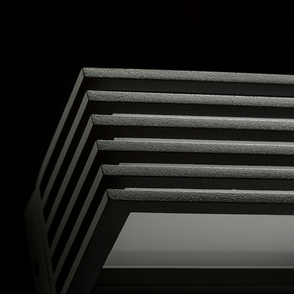 RENDL outdoor lamp CLAIRE 14 wall anthracite grey frosted acrylic 230V LED 6W IP54  3000K R13564 8