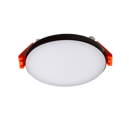 RENDL recessed light BJORK R 9 recessed black  230V LED 6W  3000K R13583 3