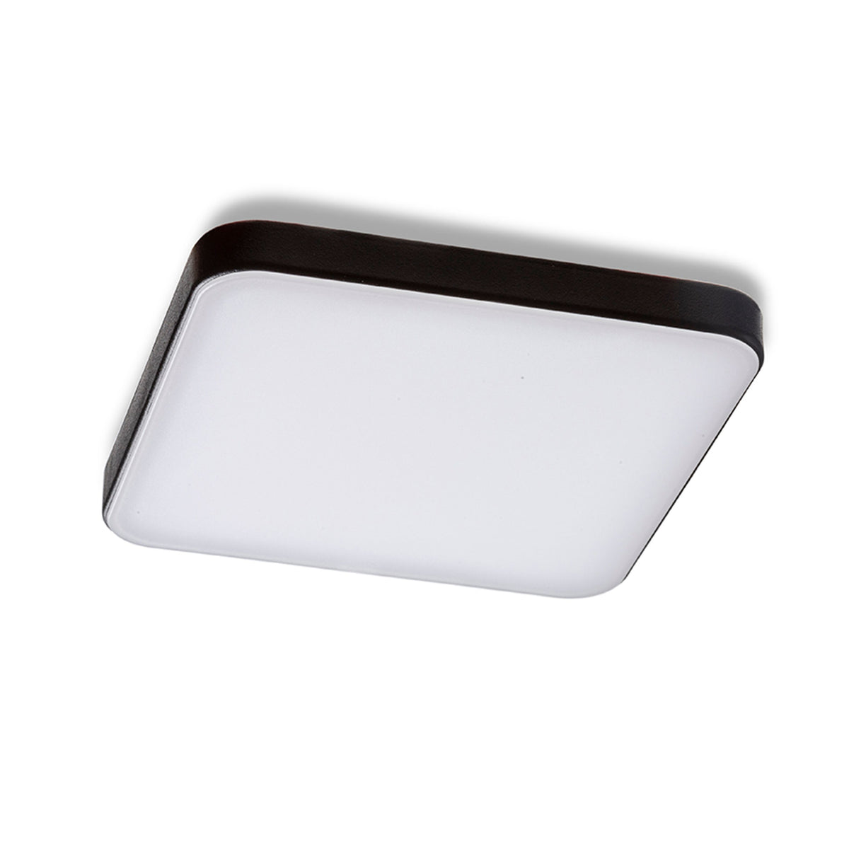 RENDL recessed light BJORK SQ 9 recessed black  230V LED 6W  3000K R13589 3