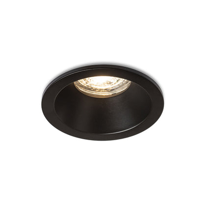 RENDL recessed light BERMUDA recessed black  230V LED GU10 15W IP65 R13604 1
