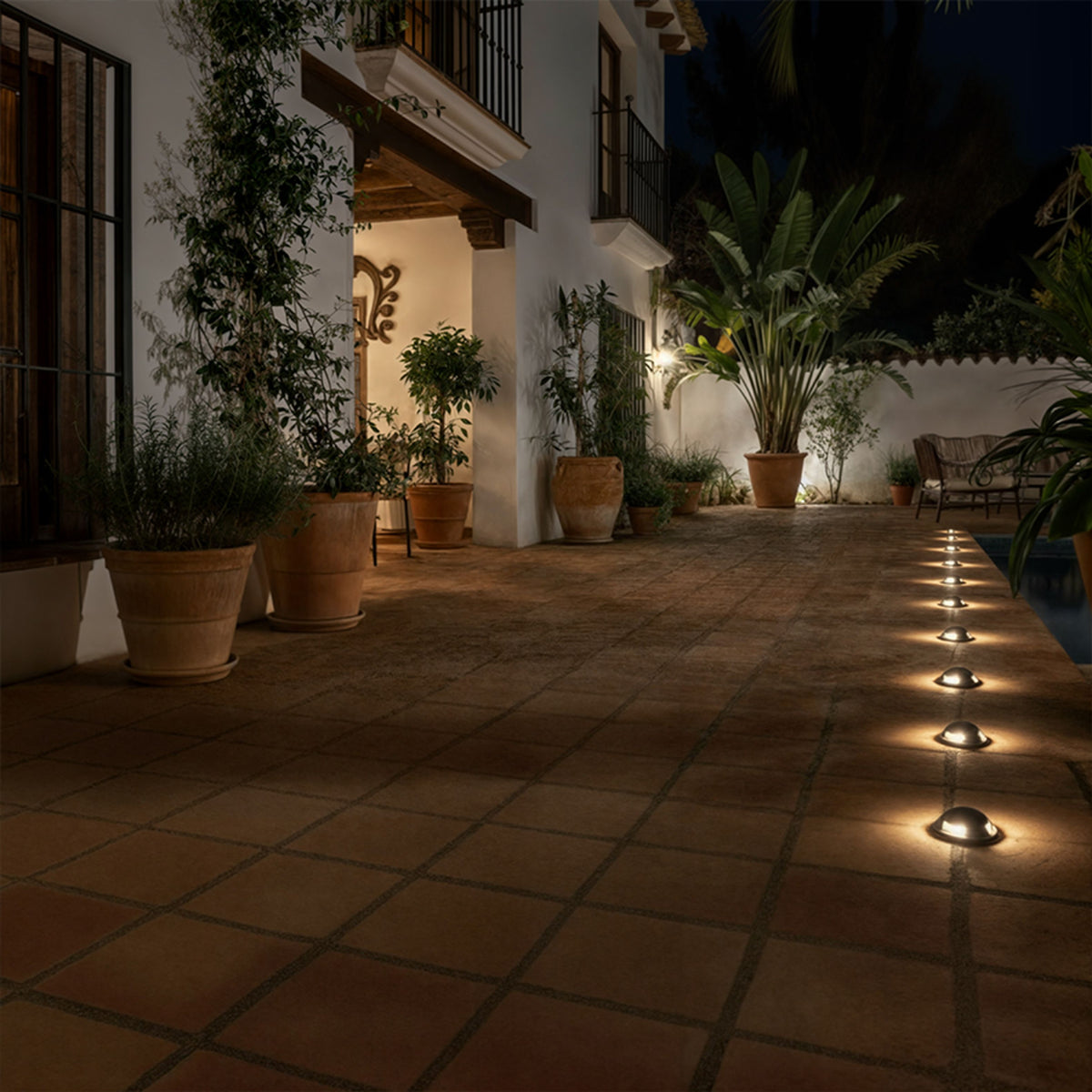 RENDL outdoor lamp TOPTOP S III  anthracite grey  230V LED 3x1W IP67  3000K R13618 4