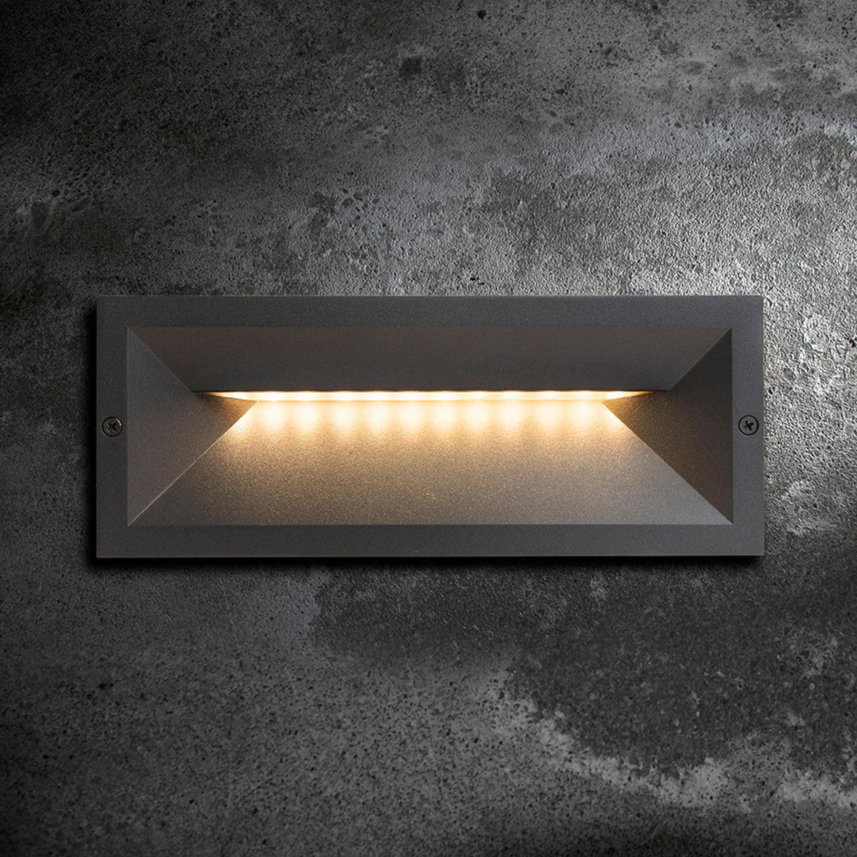 RENDL outdoor lamp RAGG recessed black 230V LED 12W IP65 3000K R13621 3