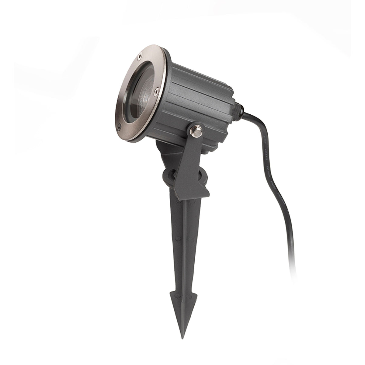 RENDL outdoor lamp BLUESTAR on spike anthracite grey  230V LED GU10 8W IP65 R13630 3