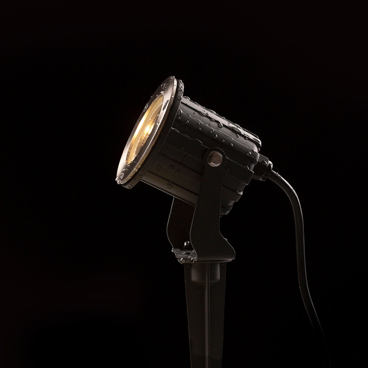 RENDL outdoor lamp BLUESTAR on spike anthracite grey  230V LED GU10 8W IP65 R13630 6