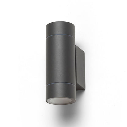 RENDL outdoor lamp MIZZI NEW II wall anthracite grey  230V LED GU10 2x8W IP65 R13643 3