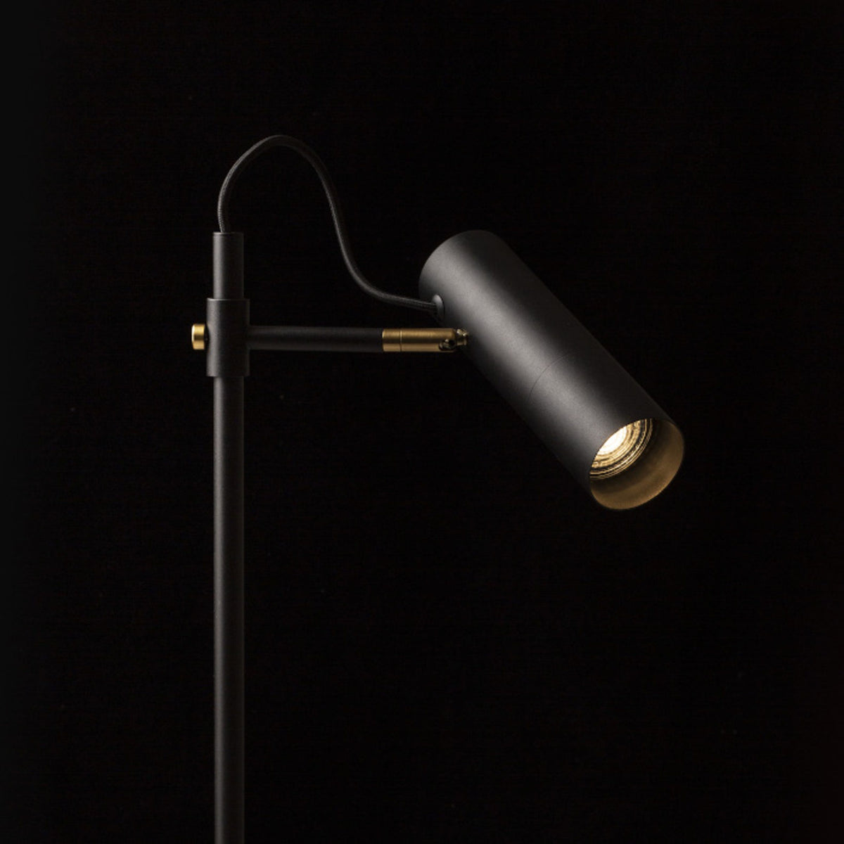 RENDL floor lamp VARIA floor black brass 230V LED GU10 9W R13660 4