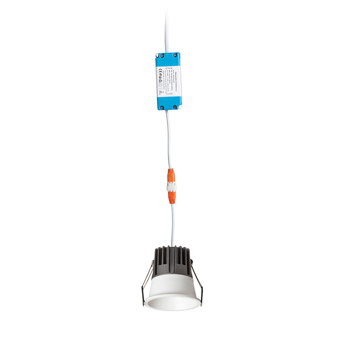 RENDL recessed light OWEN DIMM recessed white 230V LED 7W 45° IP54 3000K - 1800K R13667 6