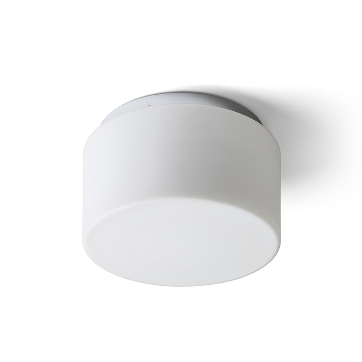 RENDL surface mounted lamp ARANA R 27 ceiling  opal-colored glass/chrome 230V LED E27 15W IP44 R13683 1