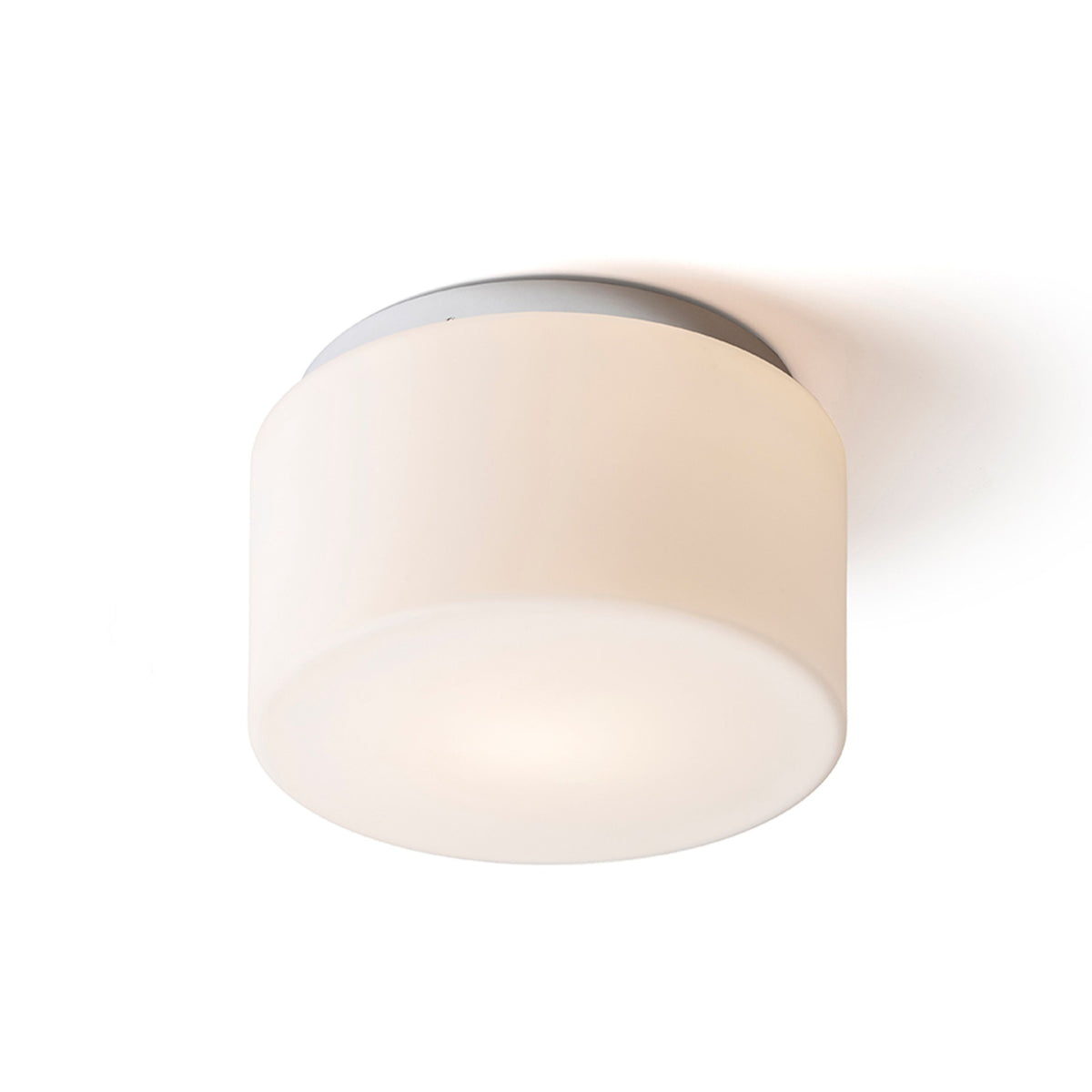 RENDL surface mounted lamp ARANA R 27 ceiling  opal-colored glass/chrome 230V LED E27 15W IP44 R13683 3