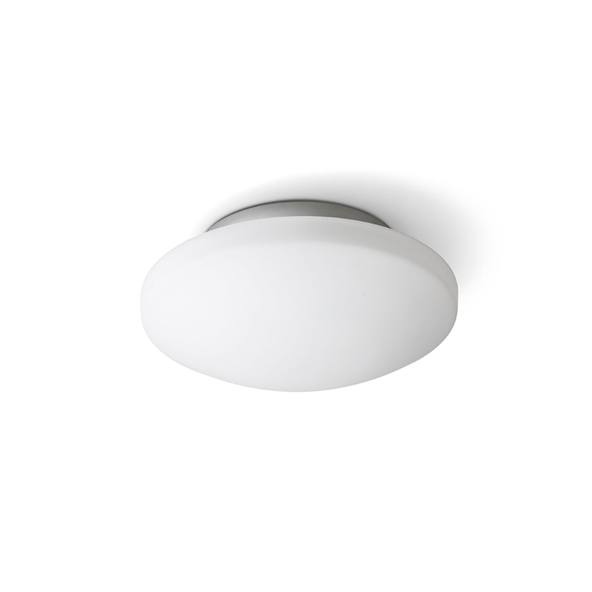 RENDL surface mounted lamp SARA LED 26 ceiling  opal-colored glass/chrome 230V LED 12W IP44  3000K R13687 1