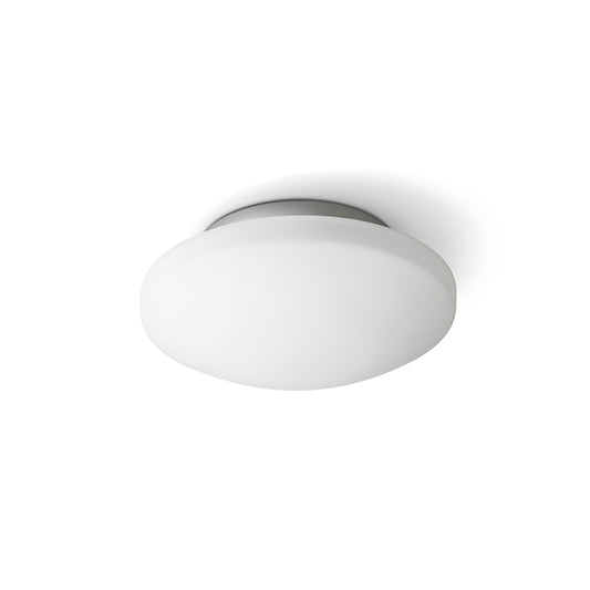 RENDL surface mounted lamp SARA LED 26 ceiling  opal-colored glass/chrome 230V LED 12W IP44  3000K R13687 1