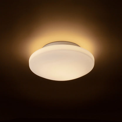 RENDL surface mounted lamp SARA LED 26 ceiling  opal-colored glass/chrome 230V LED 12W IP44  3000K R13687 2