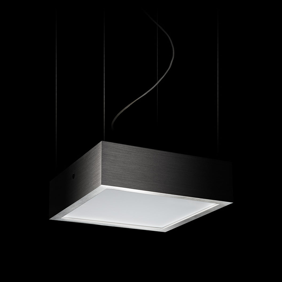 RENDL pendant lamp STRUCTURAL LED 20x20 pendant  brushed aluminum 230V LED 12W  3000K R13709 2