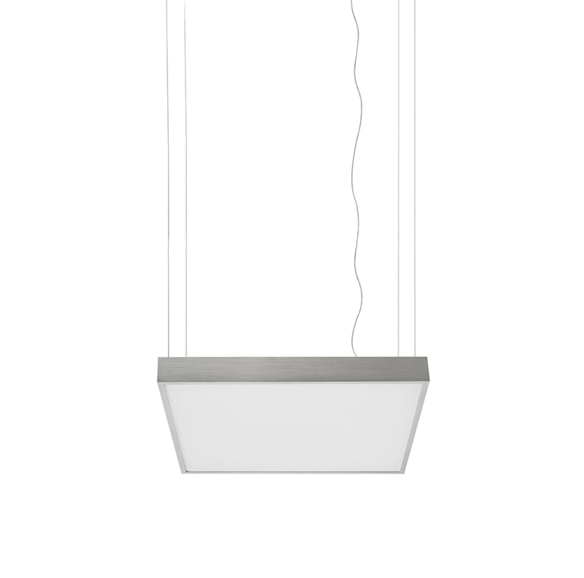 RENDL pendant lamp STRUCTURAL LED 55x55 pendant  brushed aluminum 230V LED 48W  3000K R13714 2