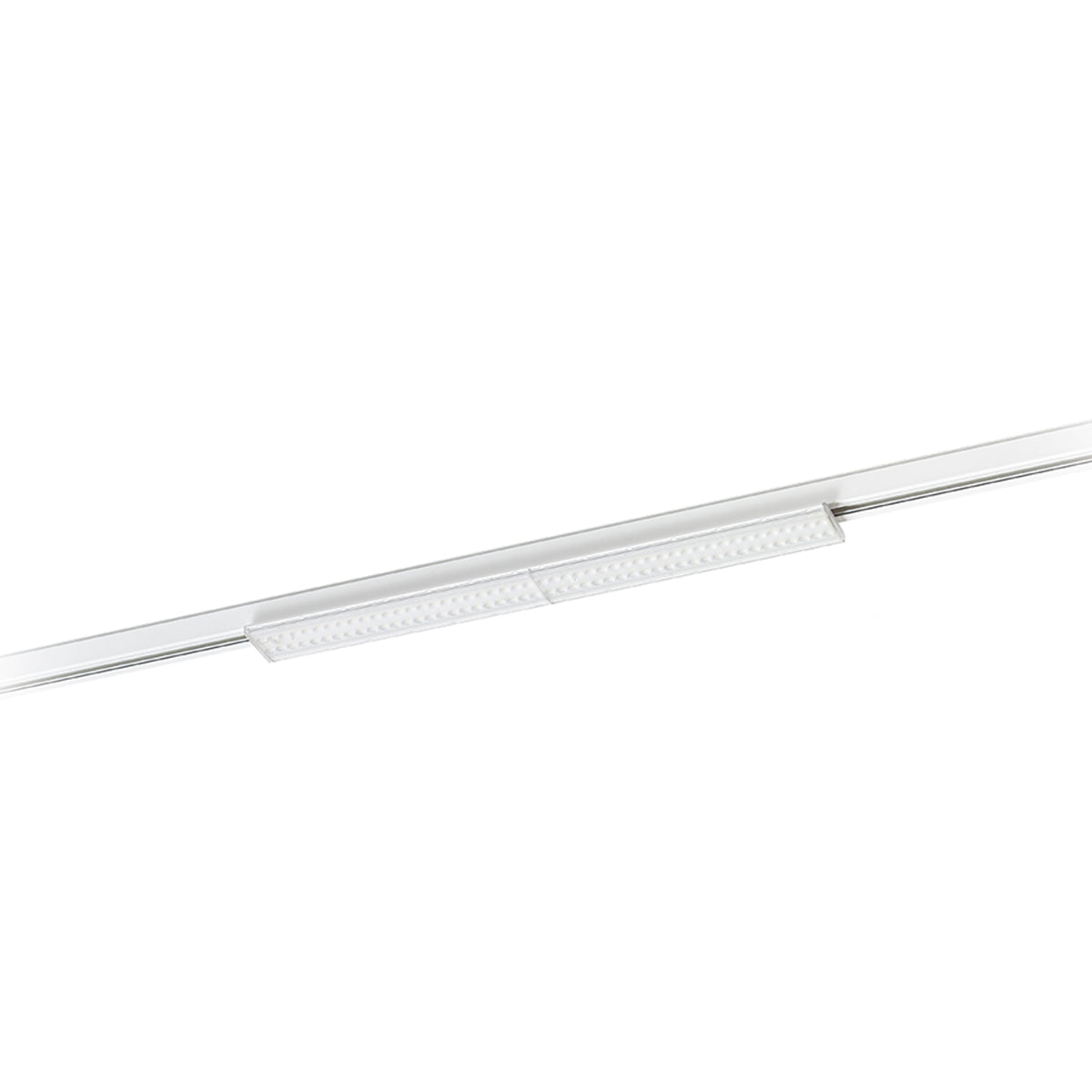 RENDL 3-circuit track system FLATLINE 60 for 3-circuit tracks white 230V LED 20W 90° 3000K R13731 1
