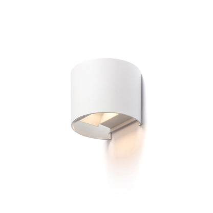 RENDL outdoor lamp TITO R DIMM wall white  230V LED 2x3W IP65  3000K R13736 1
