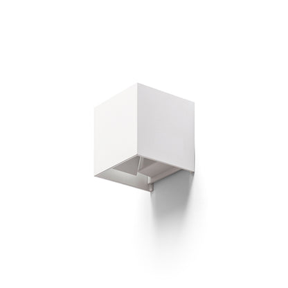 RENDL outdoor lamp TITO SQ DIMM wall white  230V LED 2x3W IP65  3000K R13738 8
