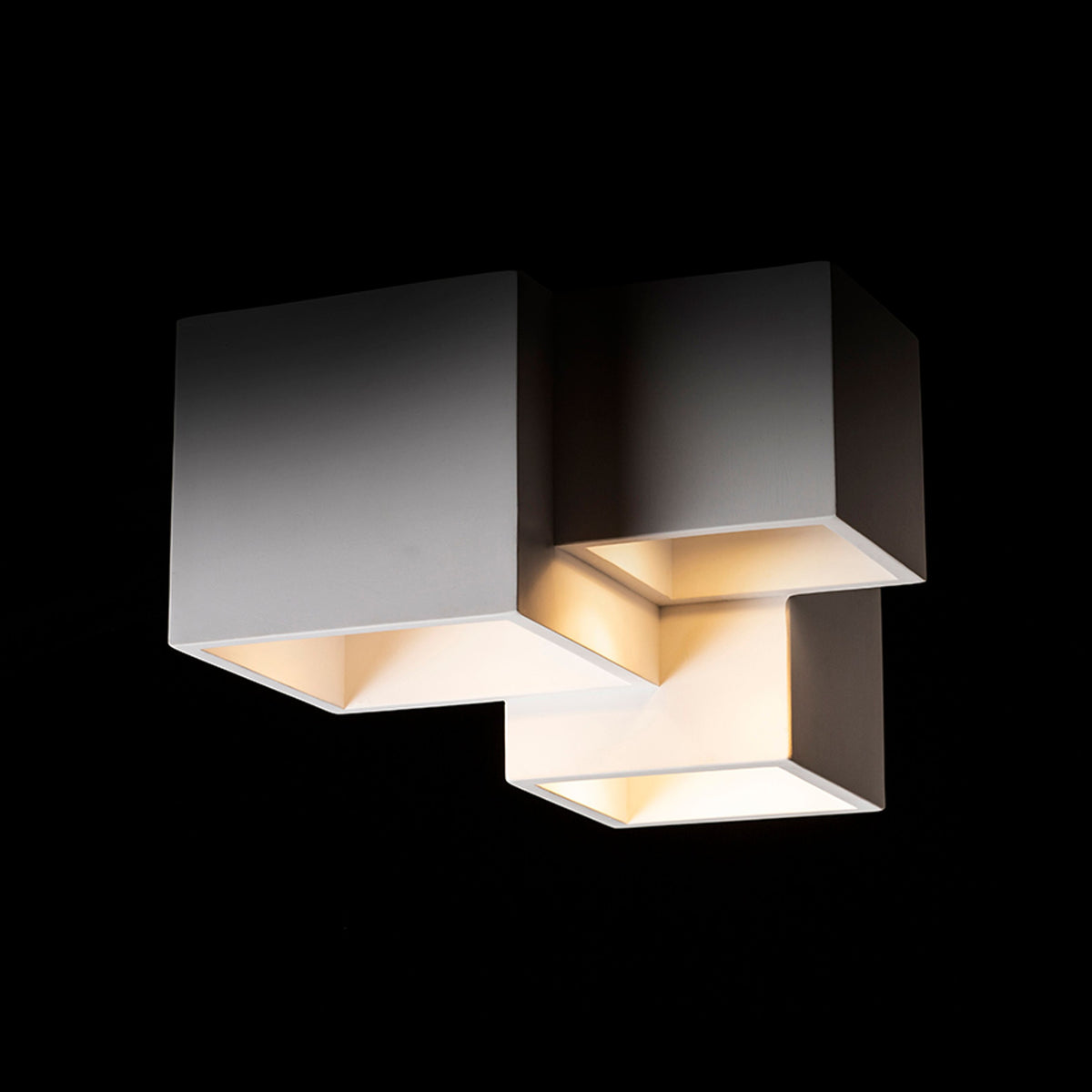 RENDL surface mounted lamp JACK III ceiling plaster 230V LED GU10 3x5W R13790 2