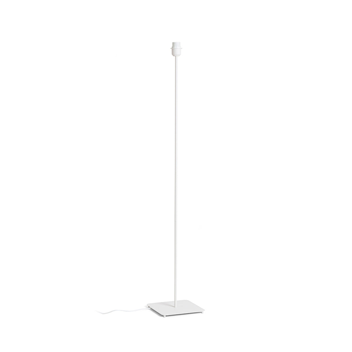 RENDL shades, shade bases, pendent sets CORTINA floor base white  230V LED E27 15W R13809 1