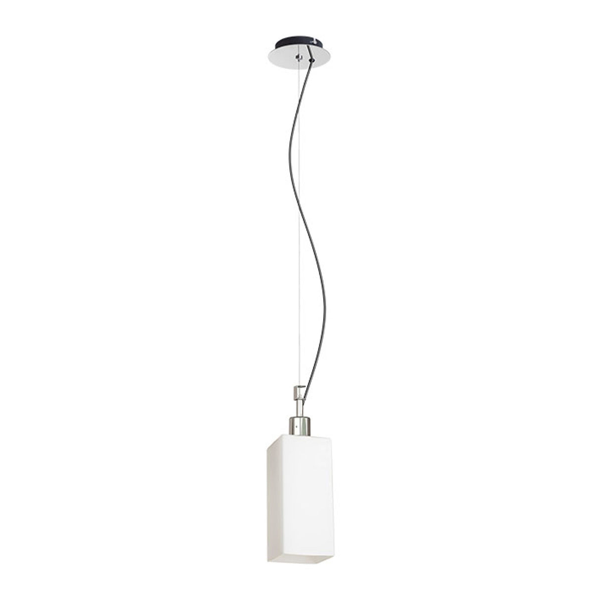 RENDL pendant lamp LIZ NEW pendant  opal-colored glass/chrome 230V LED E27 15W R13822 1