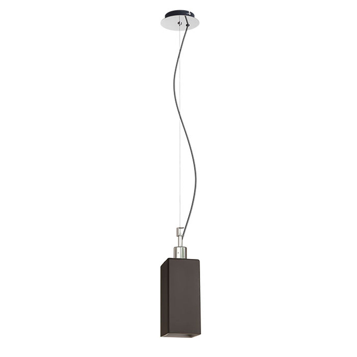 RENDL pendant lamp LIZ NEW pendant black chrome 230V LED E27 15W R13823 1
