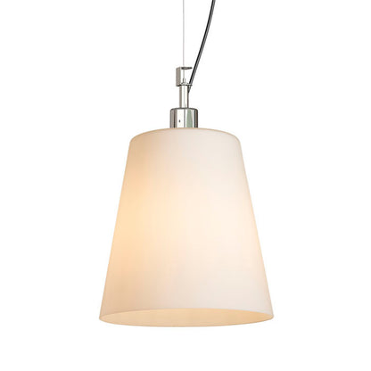 RENDL pendant lamp BABU NEW 22 pendant  opal-colored glass/chrome 230V LED E27 15W R13827 4