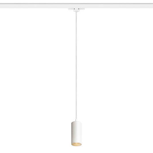 RENDL 3-circuit track system BELENOS for 3-circuit tracks pendant white 230V LED GU10 9W R13857 1
