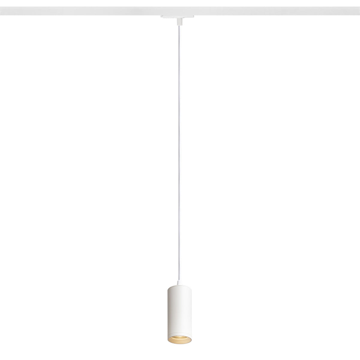 RENDL 1-circuit track system BELENOS for 1-circuit tracks pendant white  230V LED GU10 9W R13862 1