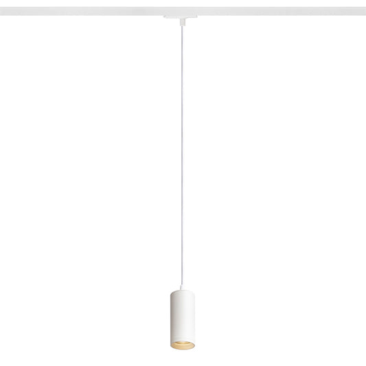RENDL 1-circuit track system BELENOS for 1-circuit tracks pendant white  230V LED GU10 9W R13862 1
