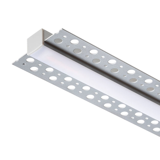 RENDL LED-strip LED PROFILE B recessed 1m aluminum/frosted acrylic  R13865 1