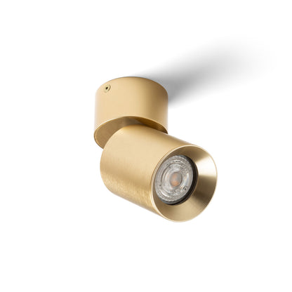 RENDL spotlight DARIO ceiling  brushed brass 230V LED GU10 9W R13869 10