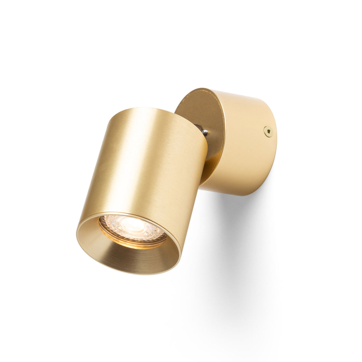 RENDL spotlight DARIO ceiling  brushed brass 230V LED GU10 9W R13869 2