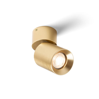 RENDL spotlight DARIO ceiling  brushed brass 230V LED GU10 9W R13869 7