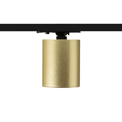 RENDL 1-circuit track system DARIO for 1-circuit tracks  brushed brass 230V LED GU10 9W R13872 3
