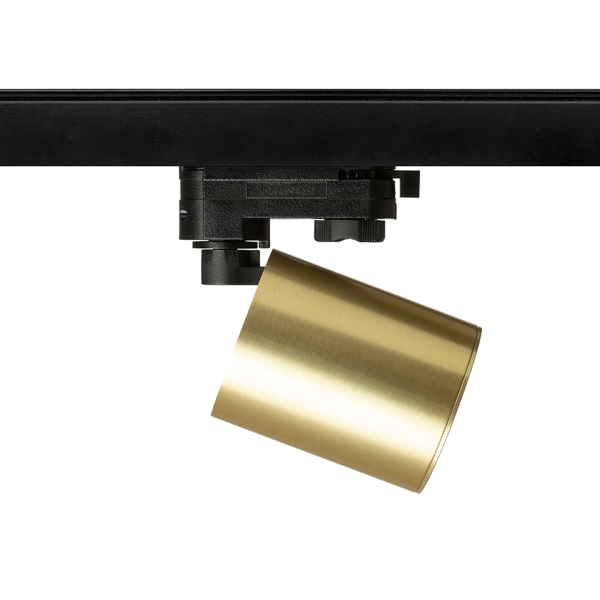 RENDL 3-circuit track system DARIO for 3-circuit tracks  brushed brass 230V LED GU10 9W R13875 4
