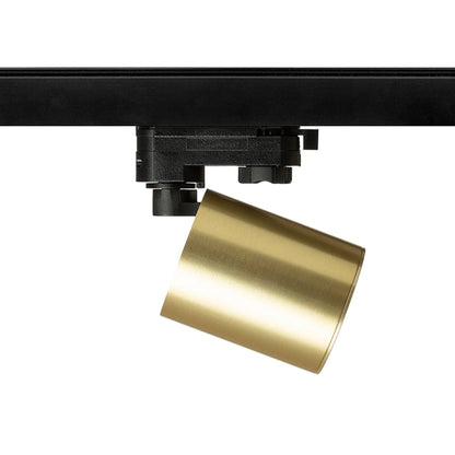 RENDL 3-circuit track system DARIO for 3-circuit tracks  brushed brass 230V LED GU10 9W R13875 4