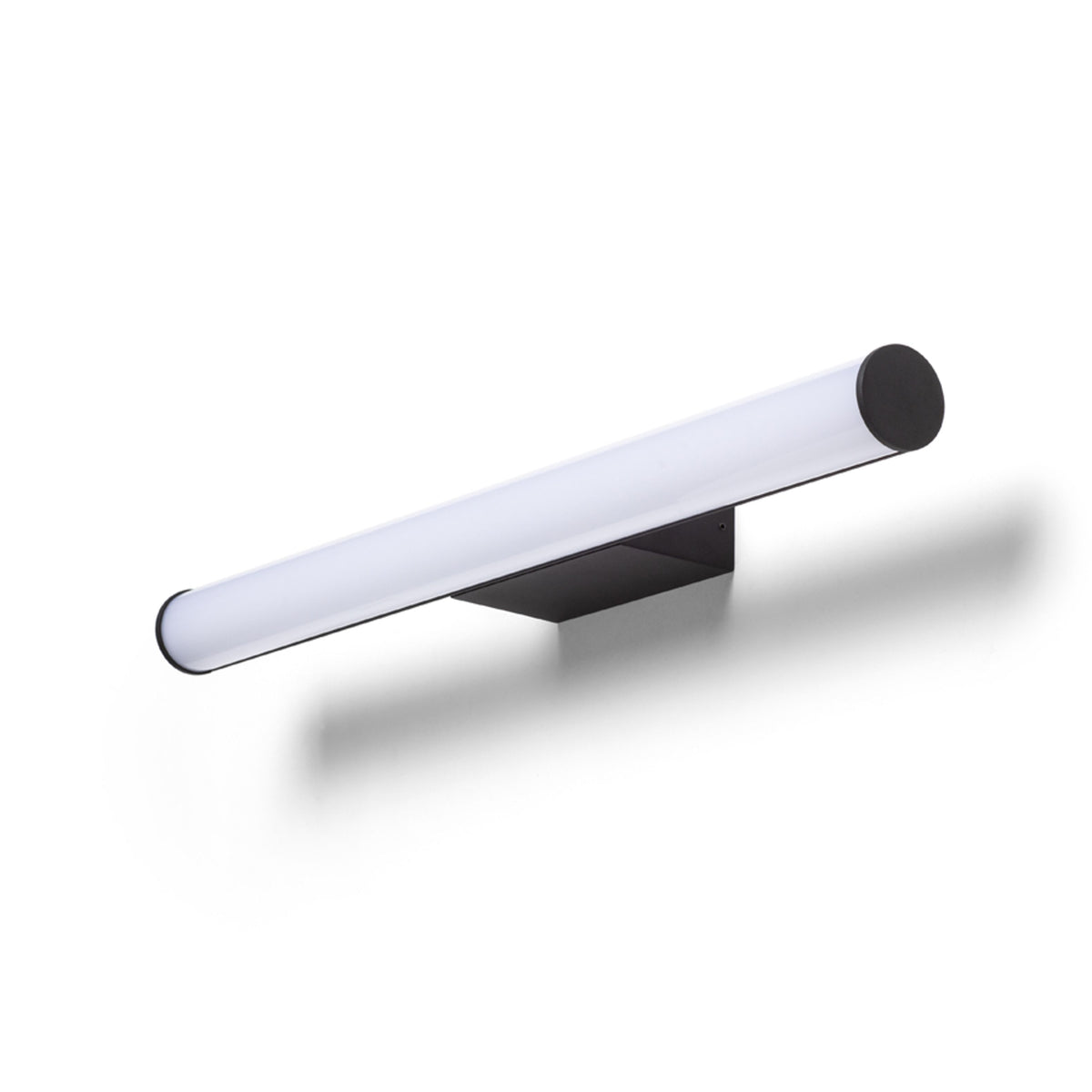 RENDL wall lamp CASSAMBA 60 wall black frosted acrylic 230V LED 12W IP44  3000K 4000K R13888 5