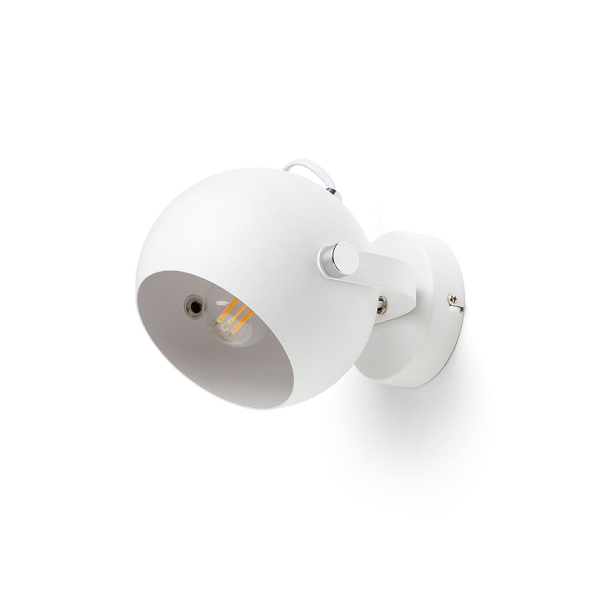 RENDL spotlight AGNETA surface mounted white  230V LED E27 11W R13893 1