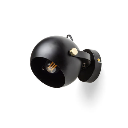 RENDL spotlight AGNETA surface mounted black  230V LED E27 11W R13894 5