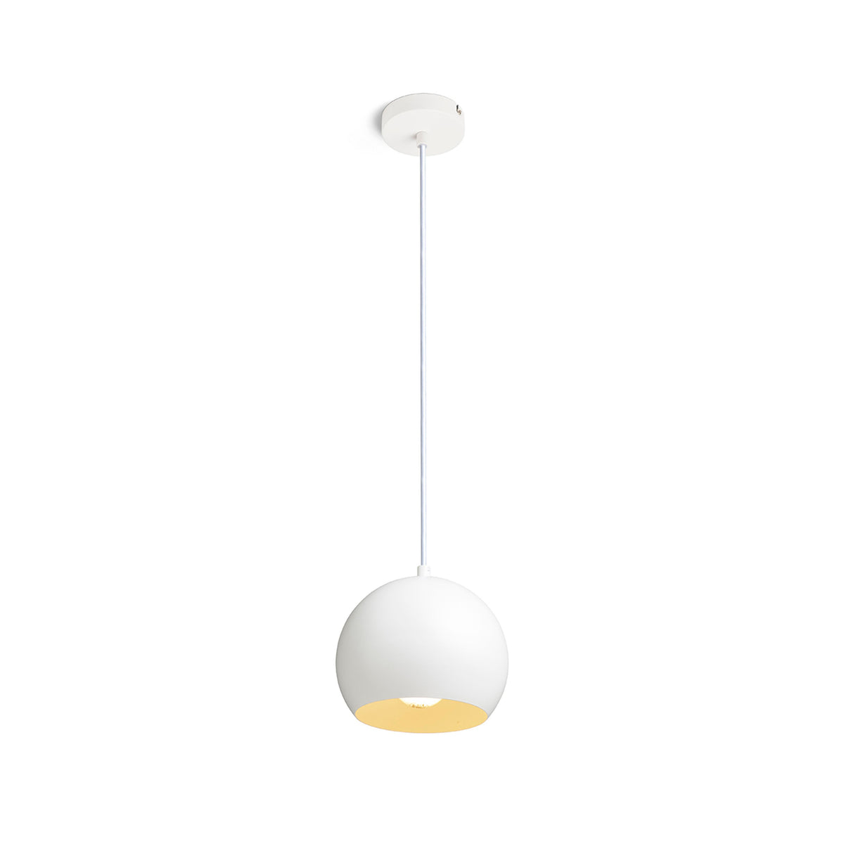 RENDL pendant lamp AGNETA pendant white  230V LED E27 11W R13897 4