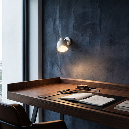 RENDL spotlight CELEIA surface mounted matte white matt nickel 230V LED E27 11W R13901 4