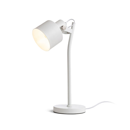 RENDL table lamp CELEIA table matte white matt nickel 230V LED E27 11W R13903 1