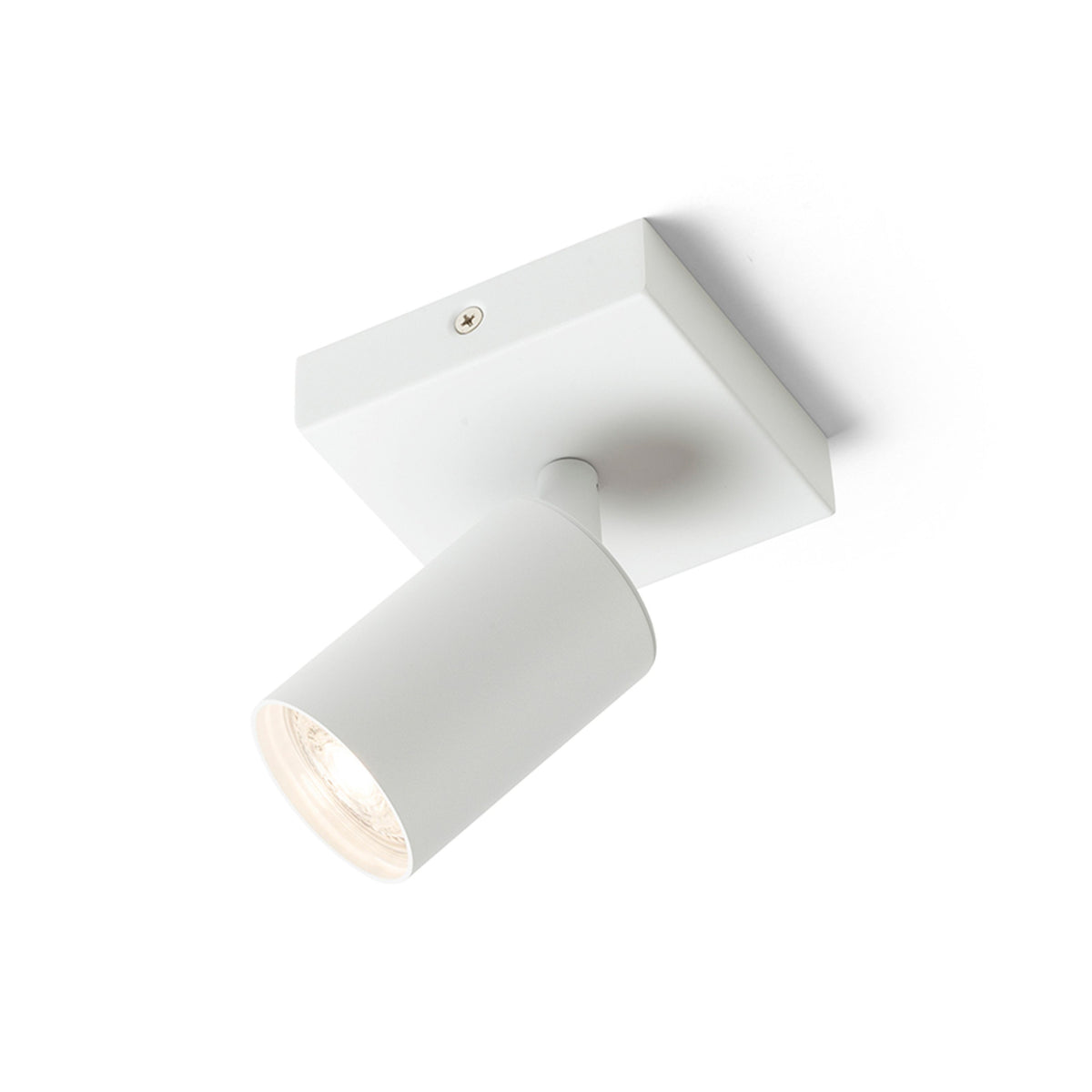 RENDL spotlight DUDE SQ surface mounted white 230V LED GU10 9W R13920 5