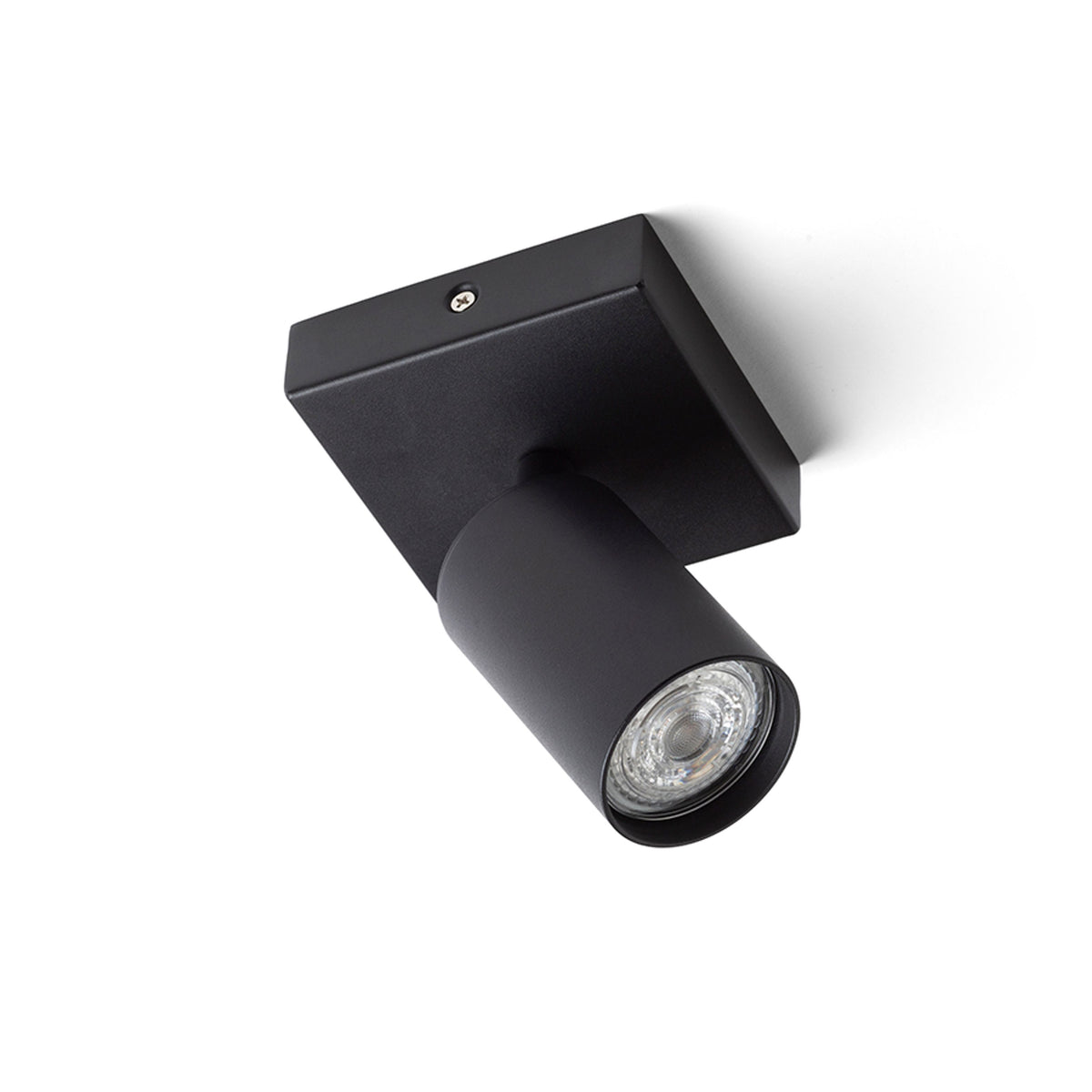 RENDL spotlight DUDE SQ surface mounted black 230V LED GU10 9W R13921 4