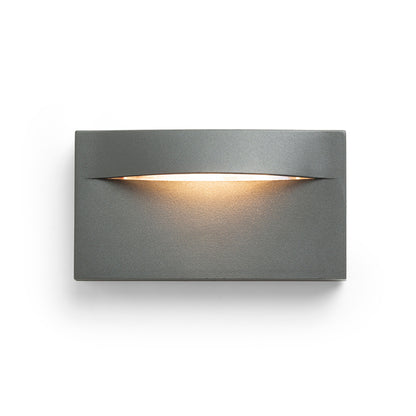 RENDL outdoor lamp BOBO RC wall anthracite grey  230V LED 8W IP65  3000K R13934 3